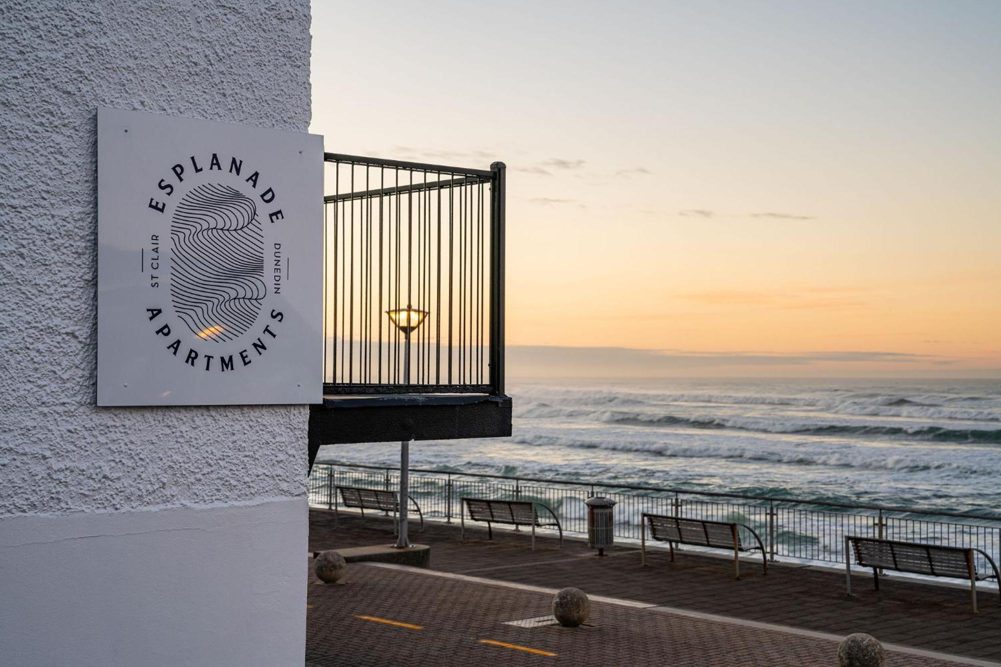 Esplanade Apartments Dunedin Exterior foto